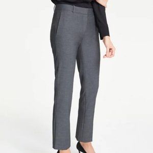 Ann Taylor Tall Ankle Pant 6T Bi-stretch Grey